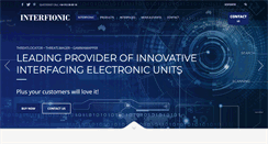 Desktop Screenshot of interfionic.com